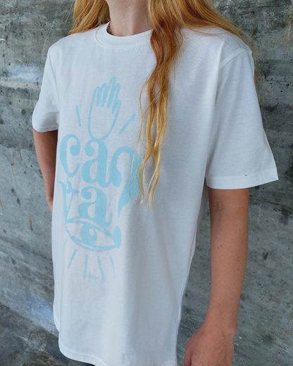 MINT T07 T-SHIRT UNISEX WHITE MIST 2